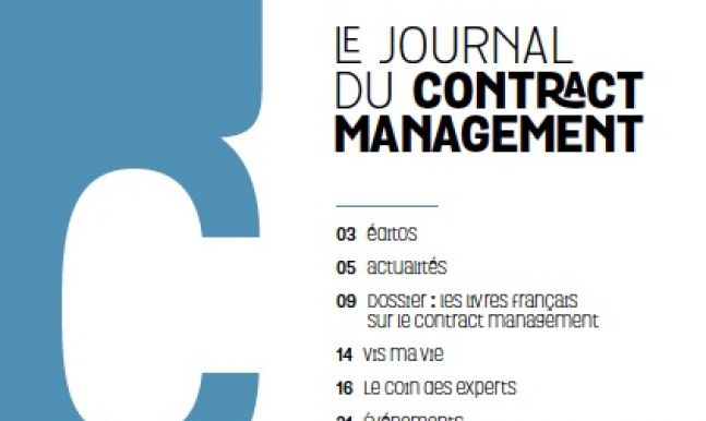 Le Journal du Contract Management N°1