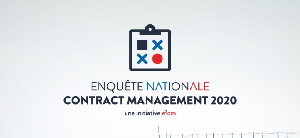 Retour sur l’enquête E2CM sur le contract management