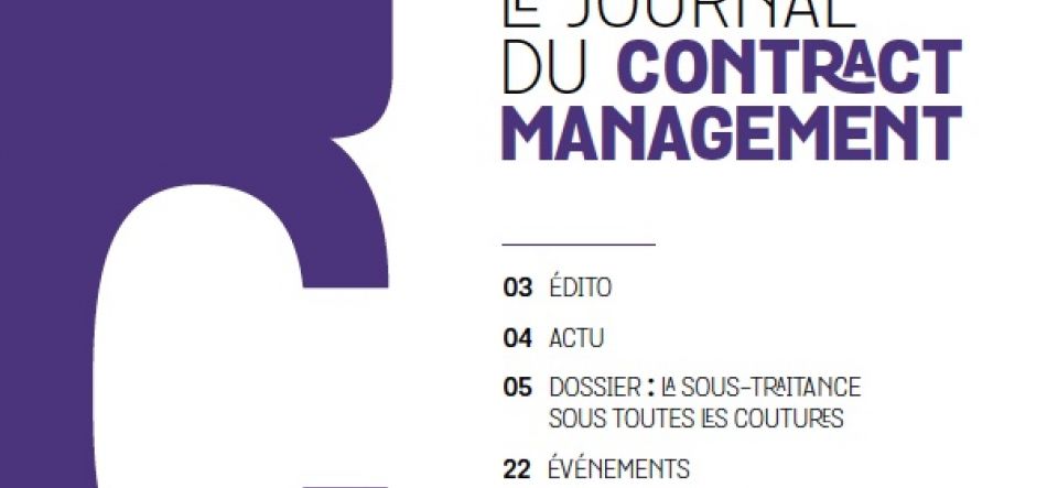 Le Journal du Contract Management n°8