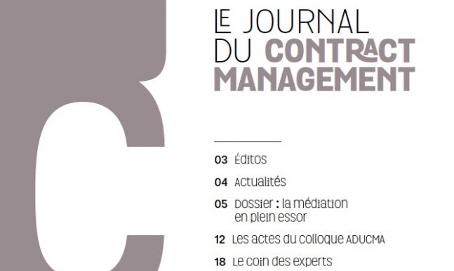 Le Journal du Contract Management n°3