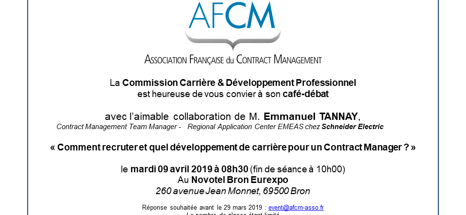 Café-Débat de l’AFCM à Lyon