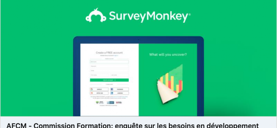 Enquête Formation de l’AFCM